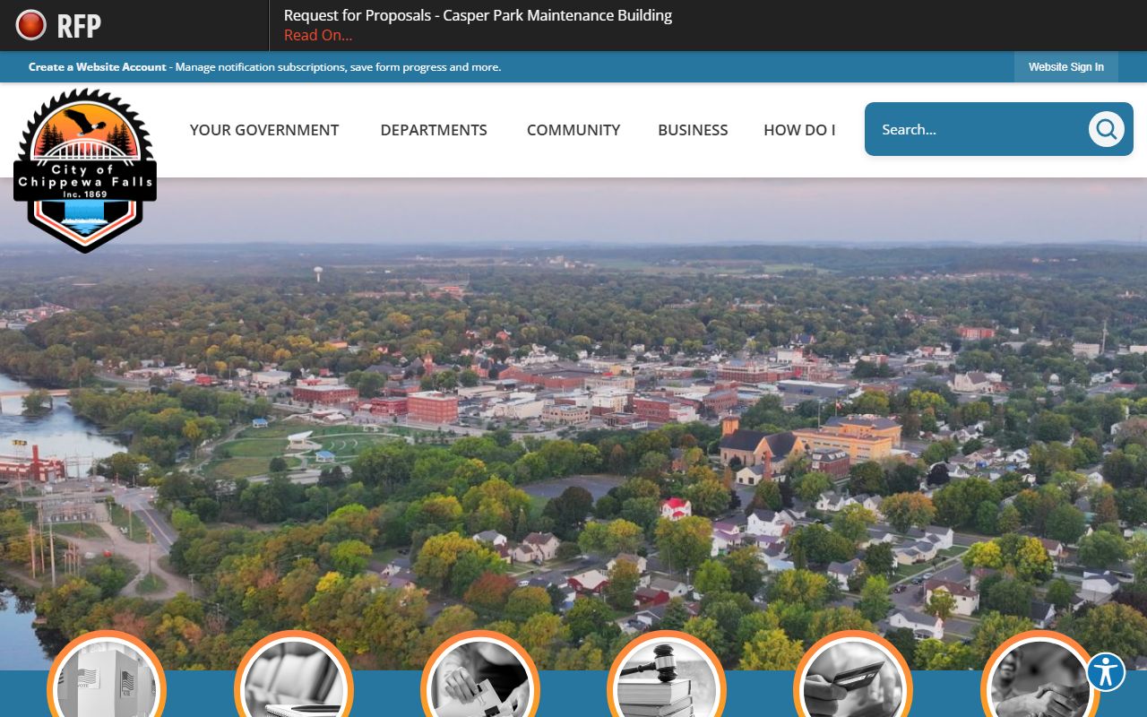 Chippewa Falls Residents Directory city government records
