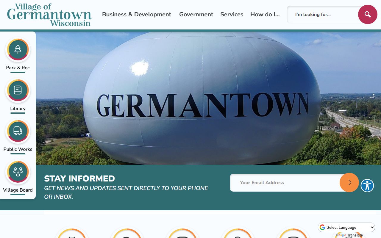 Germantown Residents Directory at Germantown City Clerk and Municipal Records
