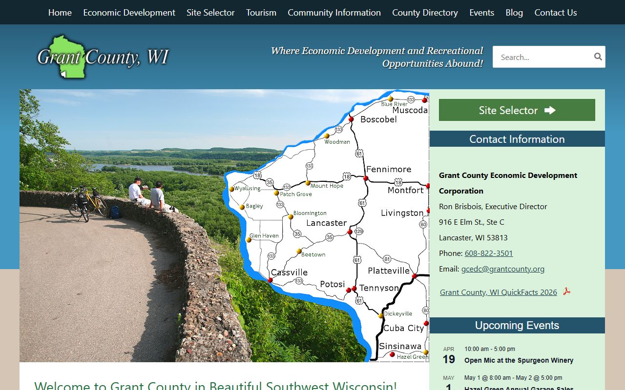 Platteville Residents Directory at Grant County