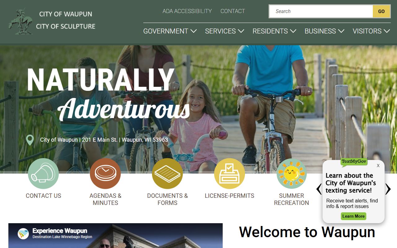 Waupun Residents Directory at Waupun City