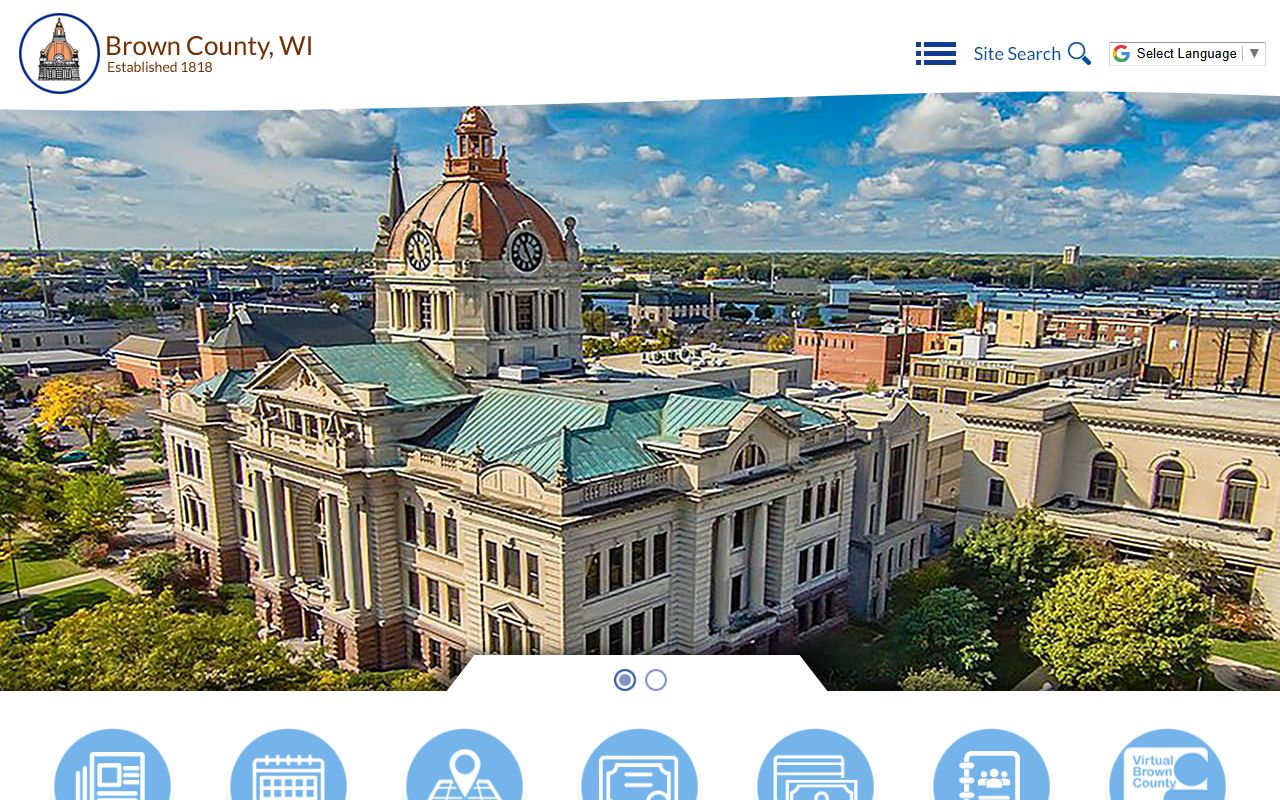 Brown County Residents Directory at the county main page