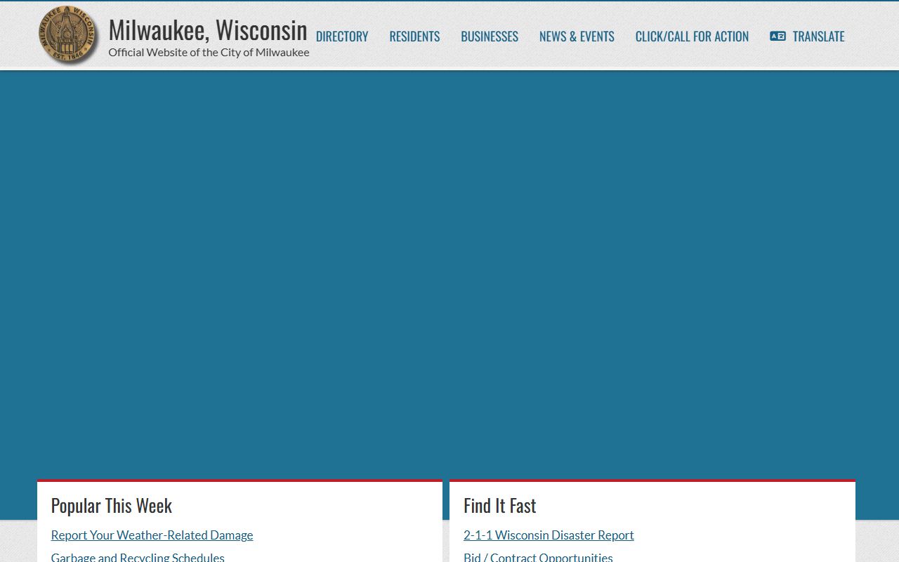 Milwaukee County Residents Directory reference image for Milwaukee