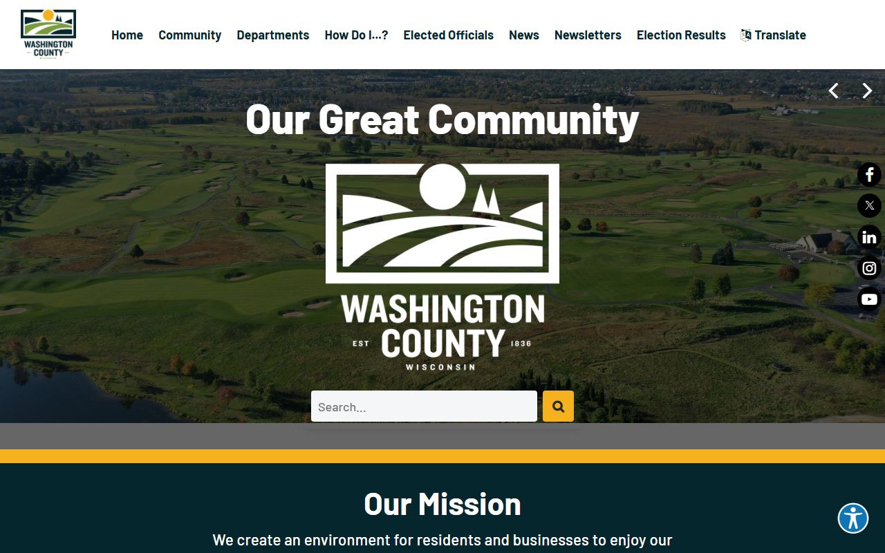 Washington County Residents Directory county main image